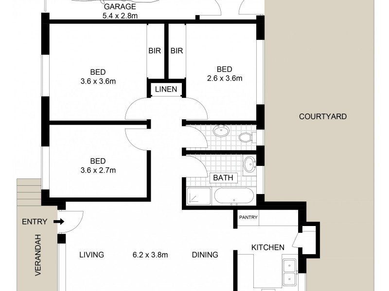 2/35 Bassett Street, Hurstville NSW 2220 Floorplan