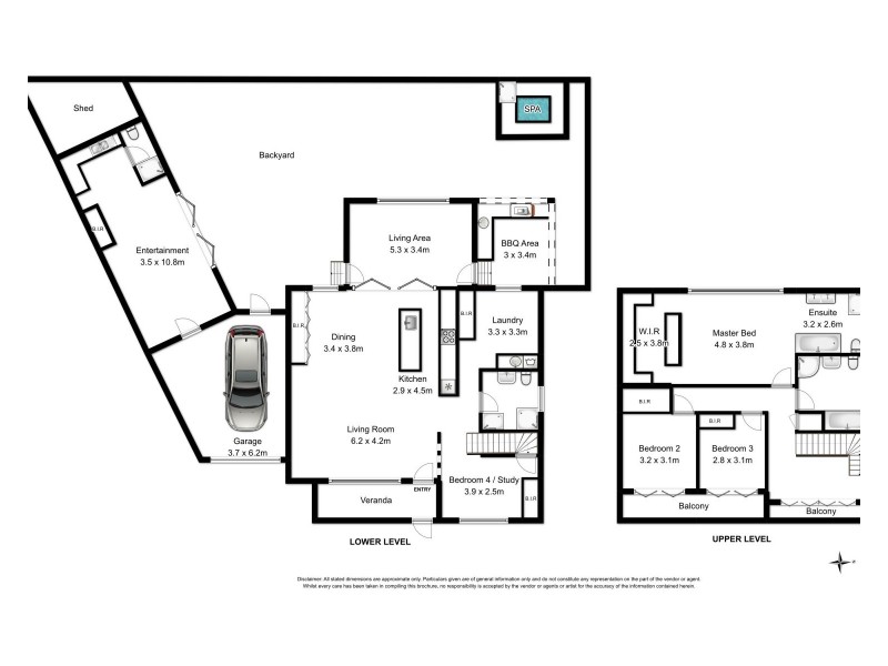 6 Simone Place, Peakhurst NSW 2210 Floorplan