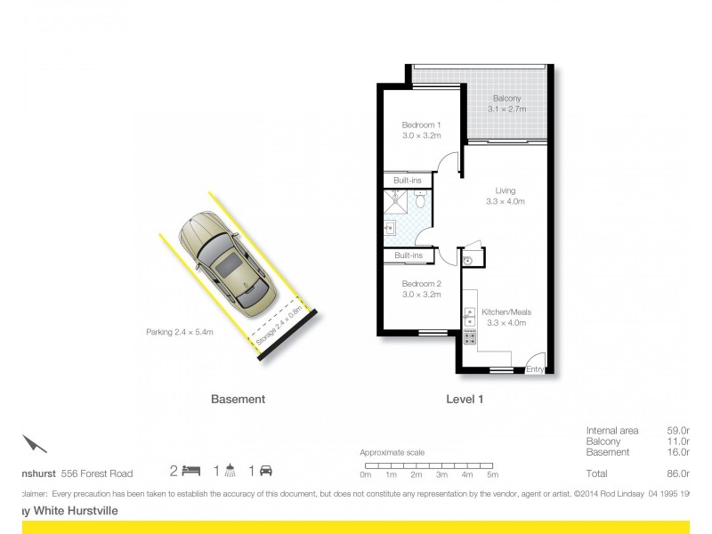 8/556 Forest Road, Penshurst NSW 2222 Floorplan