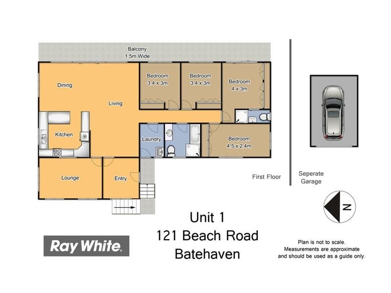 1/121 Beach Road, Batehaven NSW 2536
