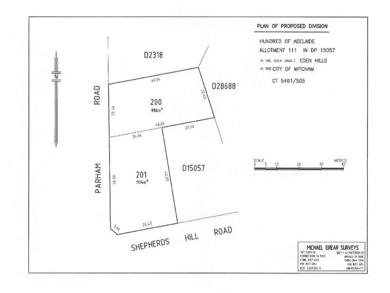 301 Shepherds Hill Road, Eden Hills SA 5050