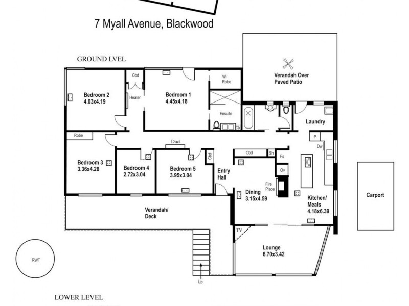 7 Myall Avenue, Blackwood SA 5051 Floorplan
