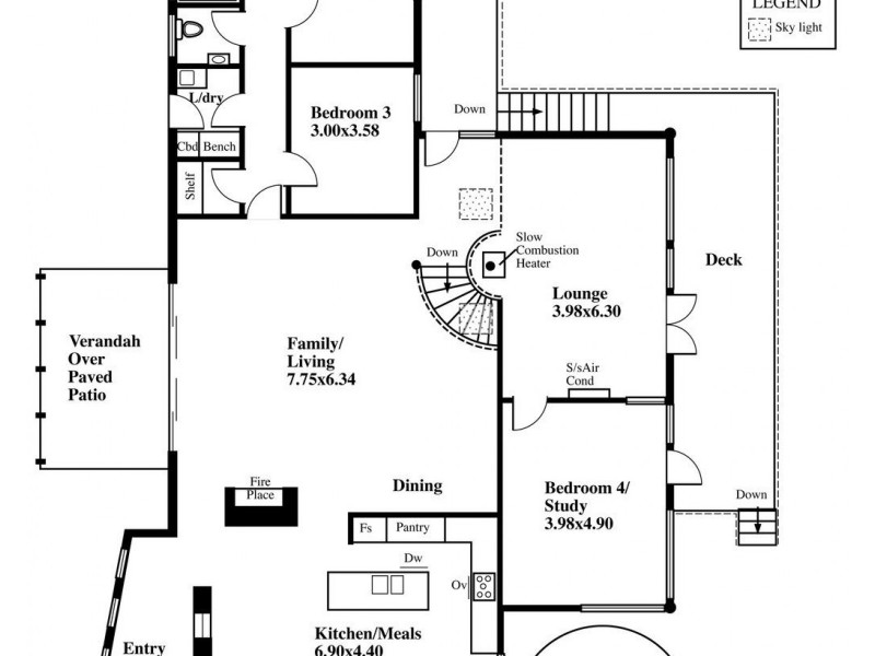 694 Main Road, Chandlers Hill SA 5159 Floorplan
