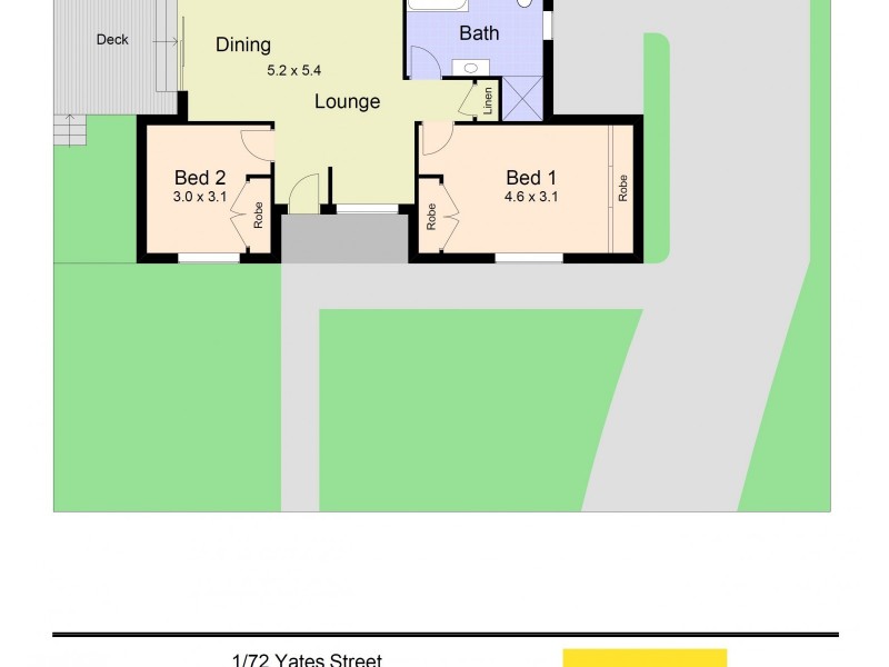 1/72 Yates Street, East Branxton NSW 2335 Floorplan