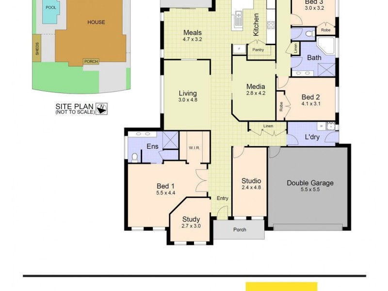 3 Durban Crescent, East Maitland NSW 2323 Floorplan