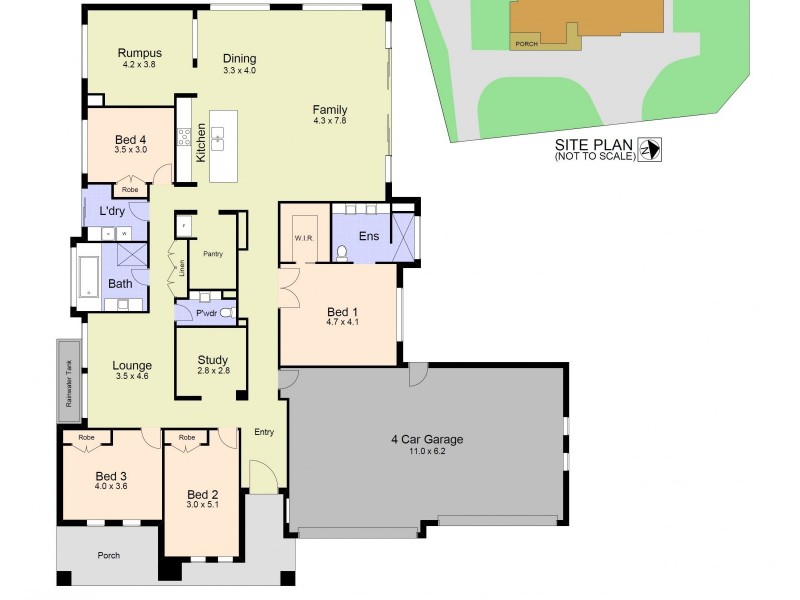 3 Arran Circuit, Largs NSW 2320 Floorplan