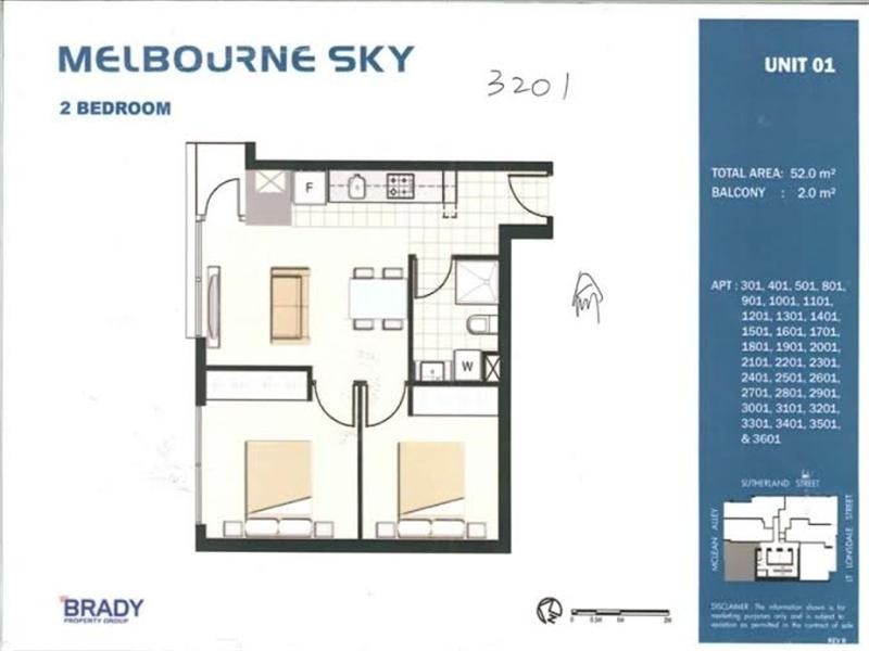 3201/288 Little Lonsdale Street, Melbourne VIC 3000