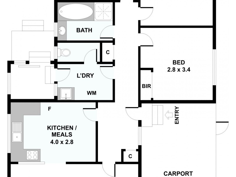 62 Tyquin Street, Laverton VIC 3028 Floorplan