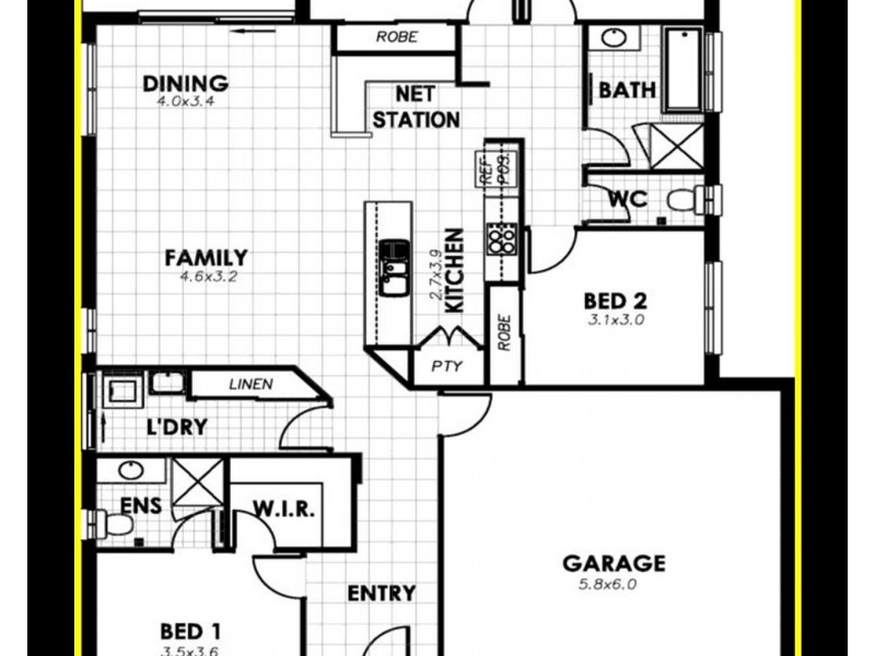 38 Grassbird Drive, Point Cook VIC 3030 Floorplan