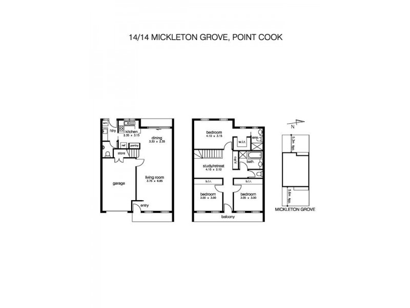 14/14 Mickleton Grove, Point Cook VIC 3030