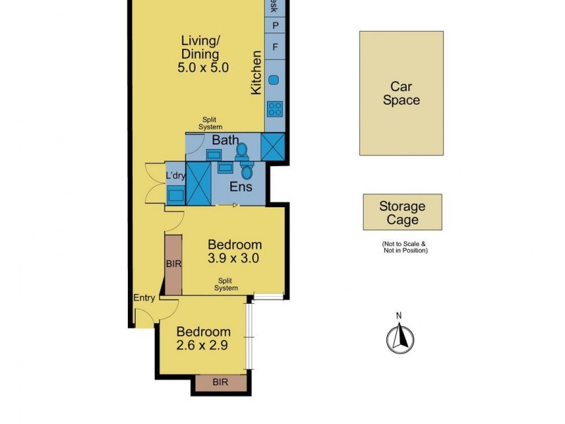 302/33 Harrow Street, Box Hill VIC 3128 Floorplan