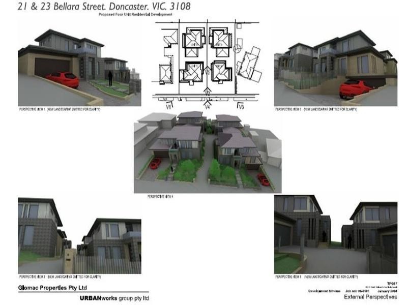 21 and 23 Bellara Street, Doncaster VIC 3108