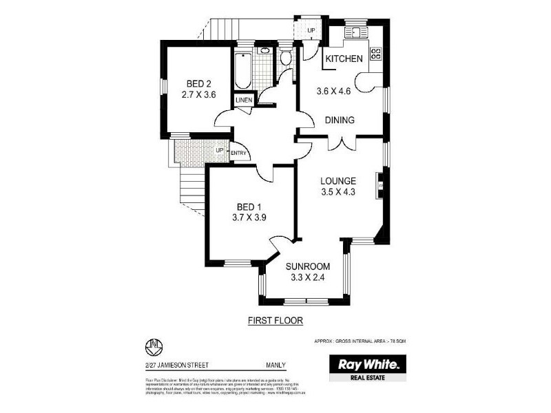 1 & 2/27 Jamieson Avenue, Fairlight NSW 2094