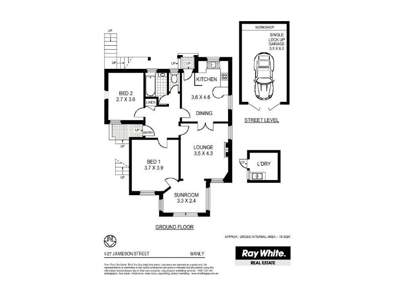 1 & 2/27 Jamieson Avenue, Fairlight NSW 2094