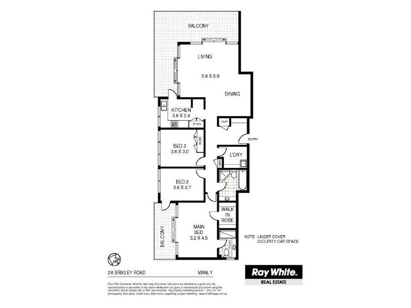 6/2 Birkley Road, Manly NSW 2095