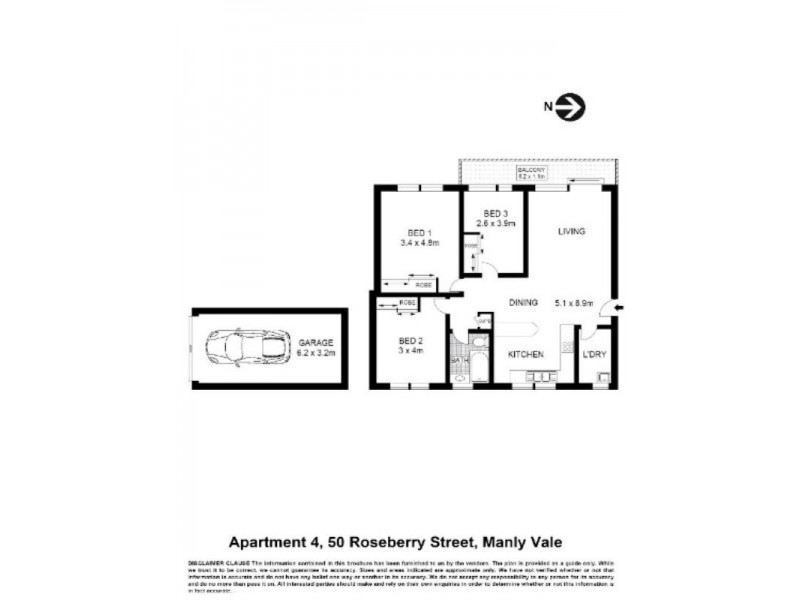 4/50 Roseberry Street, Manly Vale NSW 2093