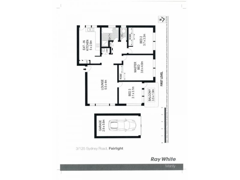 3/125 Sydney Road, Manly NSW 2095