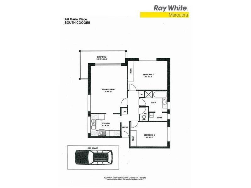 7/6 Garie Place, South Coogee NSW 2034