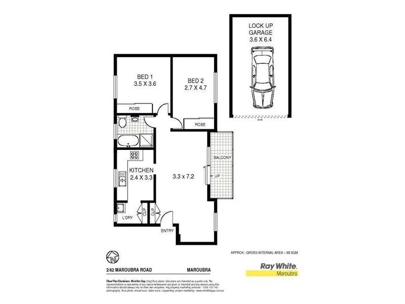 2/62 Maroubra Road, Maroubra NSW 2035