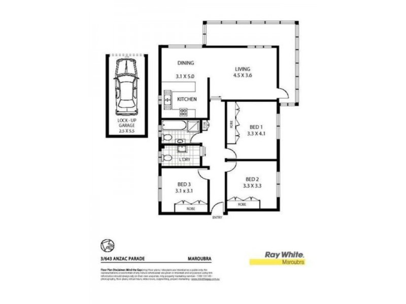 3/643 Anzac Parade, Maroubra NSW 2035