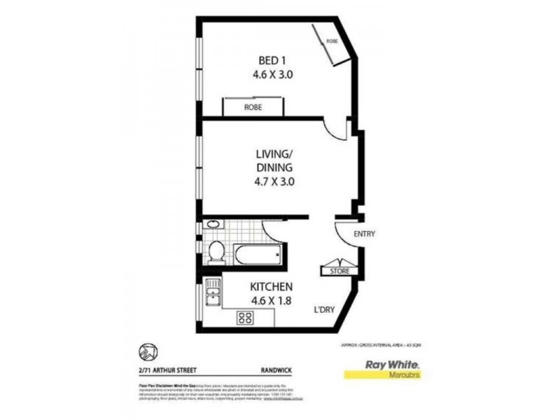 2/71 Arthur Street, Randwick NSW 2031