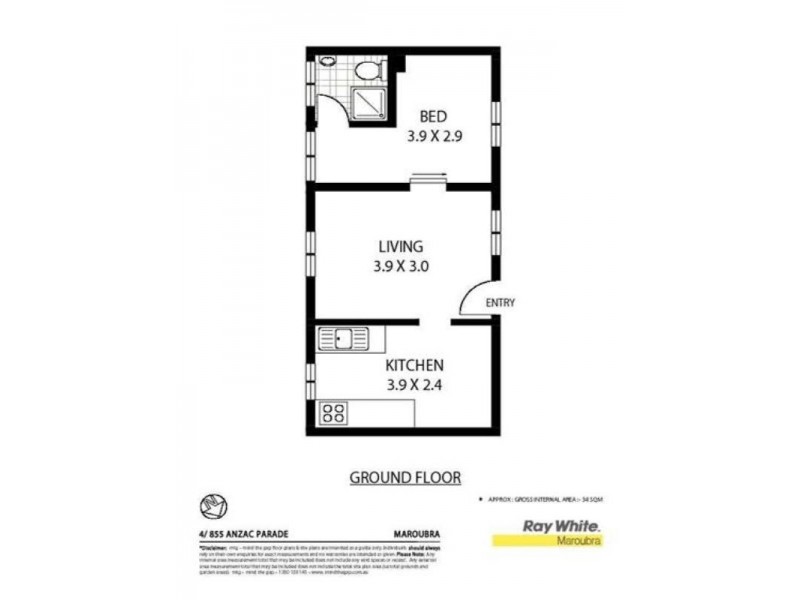 4/855 Anzac Parade, Maroubra NSW 2035