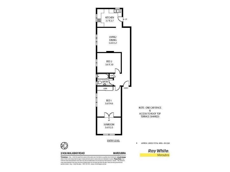 2/436 Malabar Road, Maroubra NSW 2035