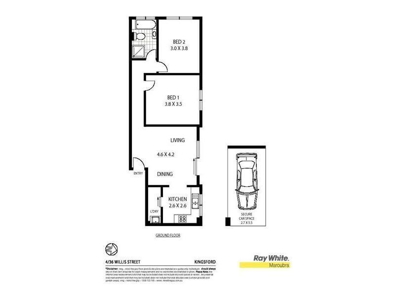 4/36 Willis Street, Kingsford NSW 2032