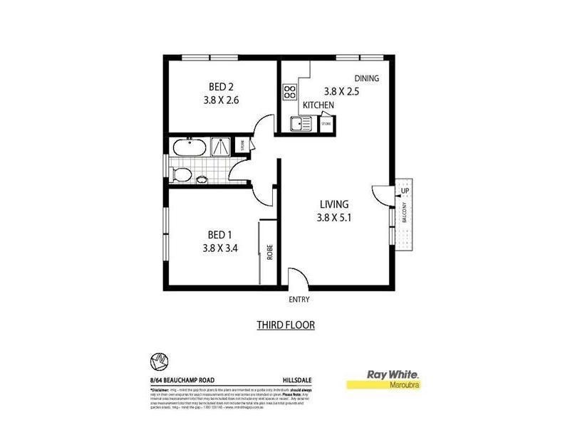 8/64 Beauchamp Road, Hillsdale NSW 2036