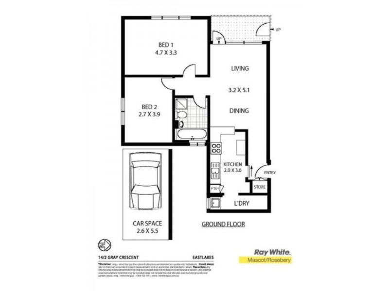 14/2 Gray Crescent, Eastlakes NSW 2018