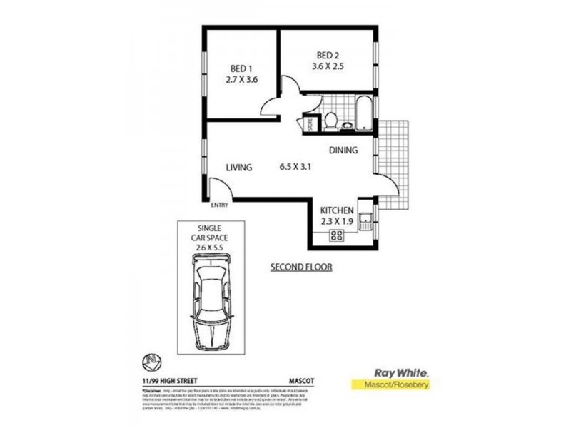 11/99 High Street, Mascot NSW 2020