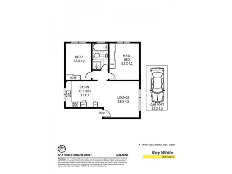 1/1A Prince Edward Street, Malabar NSW 2036