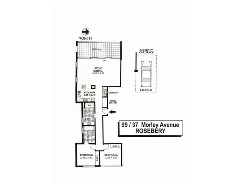 99/37 Morley Avenue, Rosebery NSW 2018