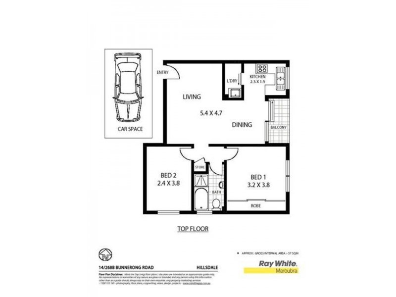 14/268B Bunnerong Road, Hillsdale NSW 2036