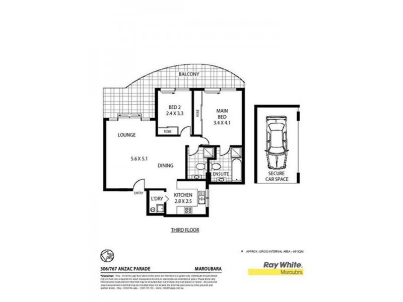 306/767 Anzac Parade, Maroubra NSW 2035