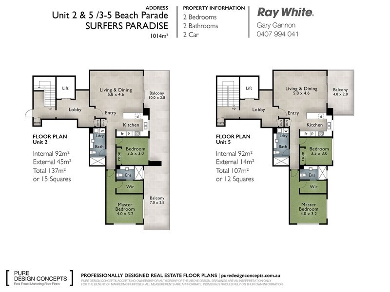 Vivid Apartments 3-5 Beach Parade, Surfers Paradise QLD 4217