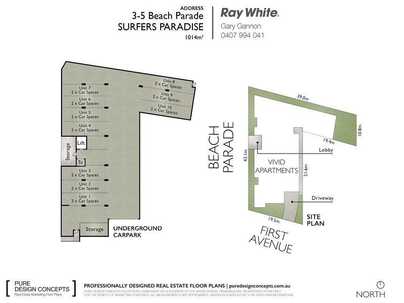 Vivid Apartments 3-5 Beach Parade, Surfers Paradise QLD 4217