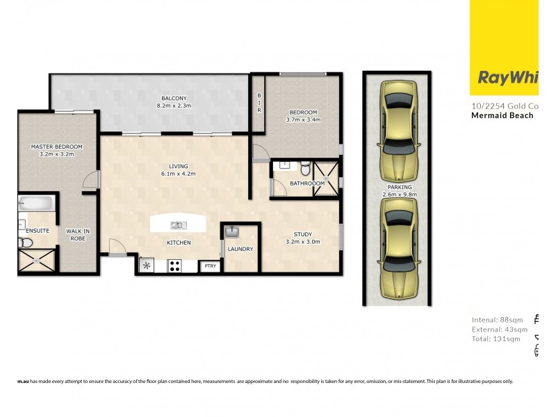 10/2254 Gold Coast Highway, Mermaid Beach QLD 4218 Floorplan