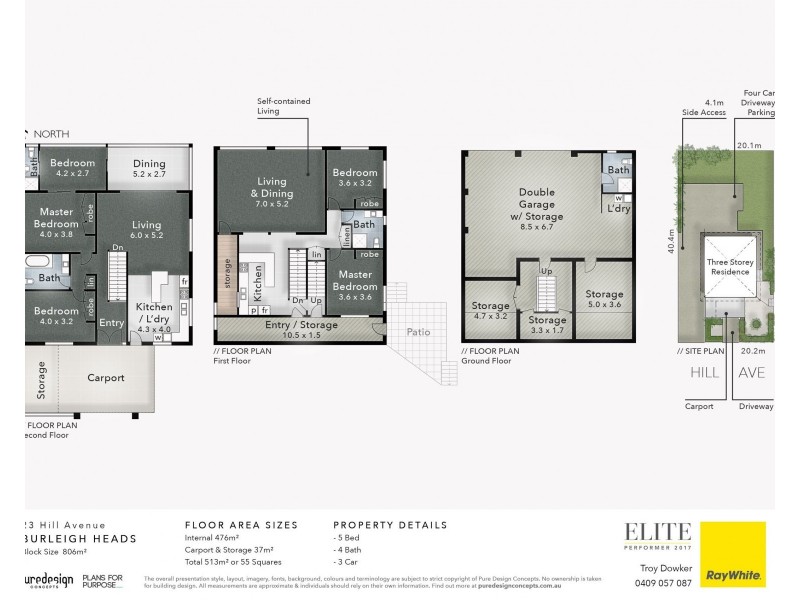 23 Hill Avenue, Burleigh Heads QLD 4220 Floorplan