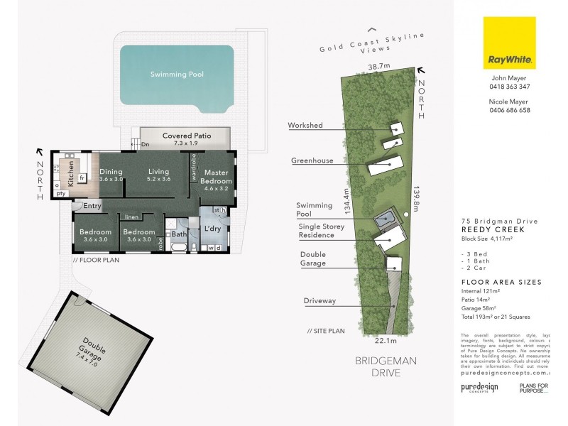 75 Bridgman Drive, Reedy Creek QLD 4227 Floorplan