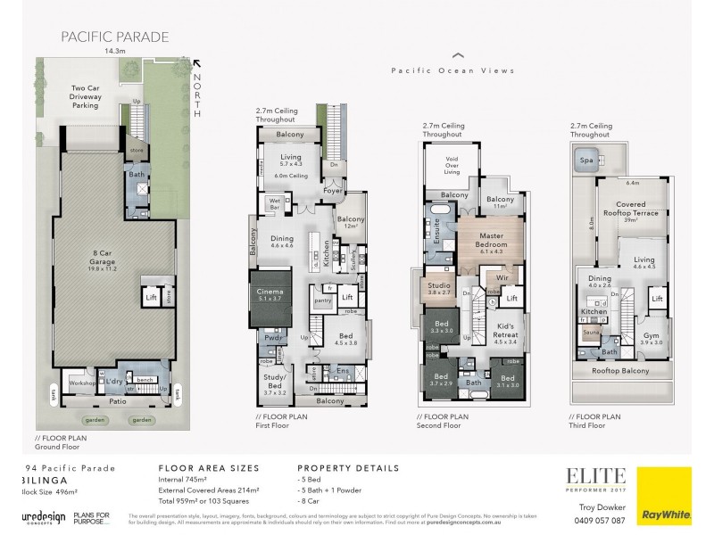 194 Pacific Parade, Bilinga QLD 4225 Floorplan