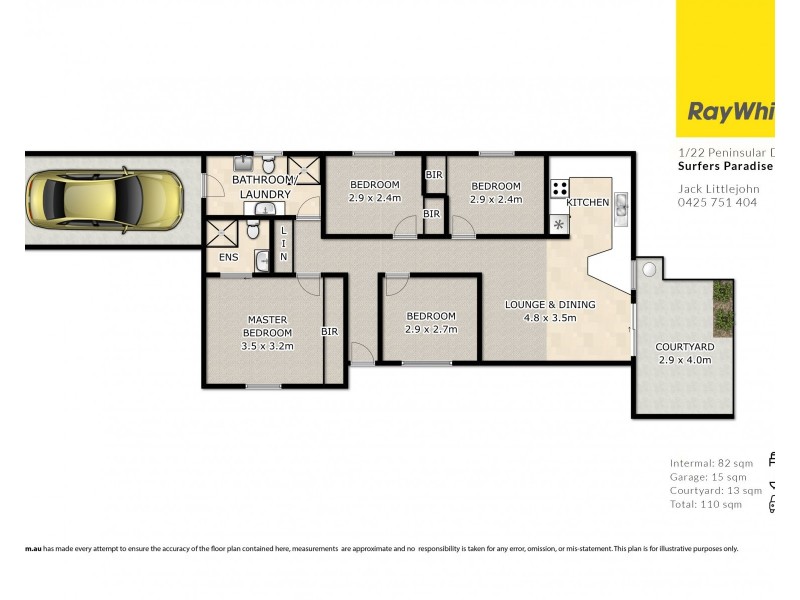 1/22 Peninsular Drive, Surfers Paradise QLD 4217