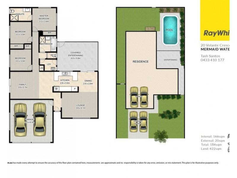 20 Volante Crescent, Mermaid Waters QLD 4218 Floorplan