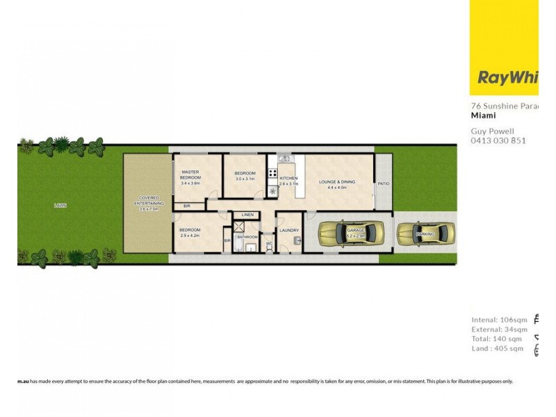 76 Sunshine Parade, Miami QLD 4220 Floorplan