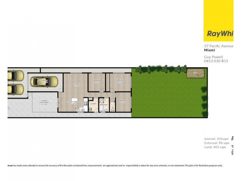 37 Pacific Avenue, Miami QLD 4220 Floorplan