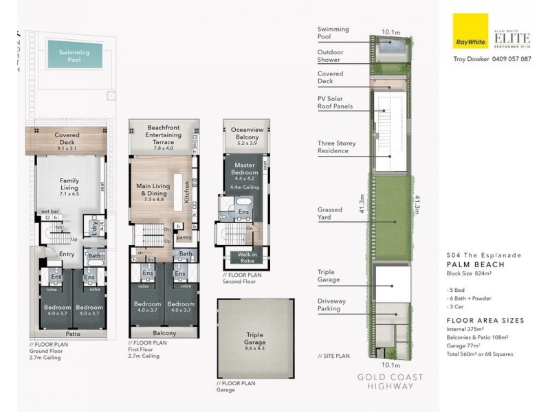 504 The Esplanade, Palm Beach QLD 4221 Floorplan
