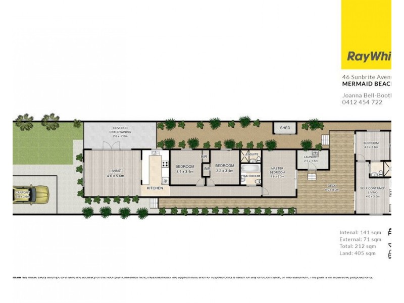 46 Sunbrite Avenue, Mermaid Beach QLD 4218 Floorplan