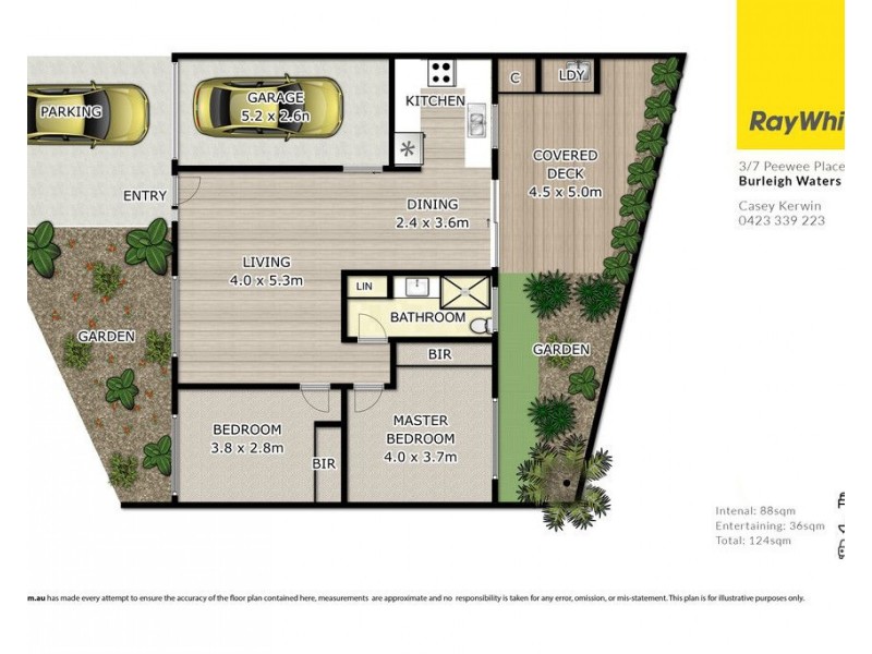 3/7 Peewee Place, Burleigh Waters QLD 4220 Floorplan