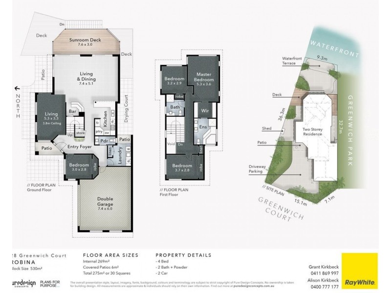 28 Greenwich Court, Robina QLD 4226 Floorplan
