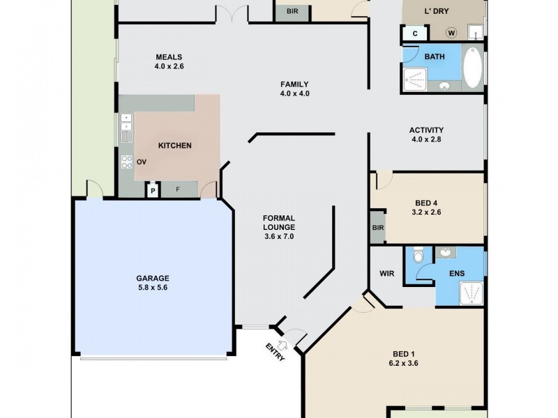 15 Edgbaston Drive, Madeley WA 6065 Floorplan